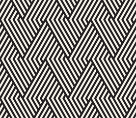 Vector seamless pattern. Modern stylish abstract texture. Repeating geometric tiles