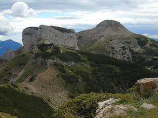 An amazing caption of the mountains in Trentino, with a great views to the dolomites of Brenta in summer days