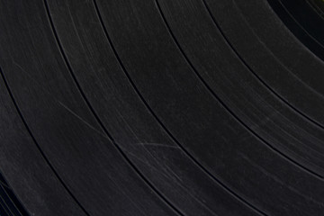 Old vinyl record surface scratched , vinyl record texture