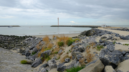 Entrance harbor Ostend