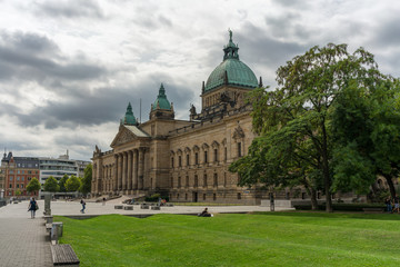 Fototapeta premium Bundesverwaltungsgericht in Leipzig 