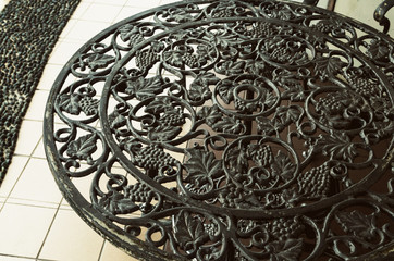 Beautiful wrought table