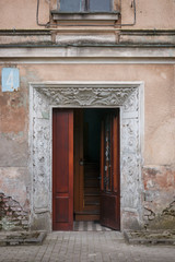 Fototapeta na wymiar Front Door of a Old House