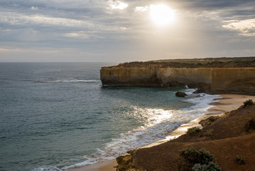 rocky cliffs in Australia