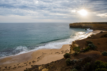 rocky cliffs in Australia