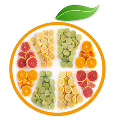Citrus fruit icon