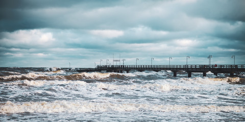 stormy sea