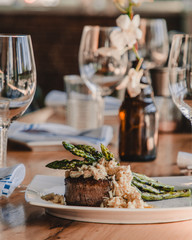 Steak at Dinner