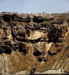 The mining room on the cliff top