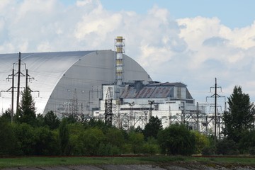 Fototapeta na wymiar Czarnobyl reaktor Ukraina