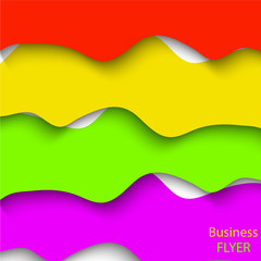 Multicolored abstract vector background. EPS 10.