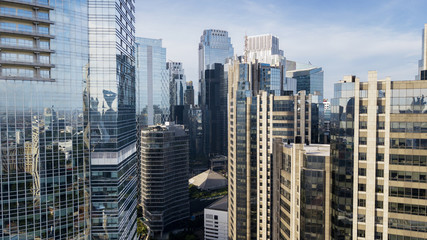 High rise buildings in downtown Jakarta