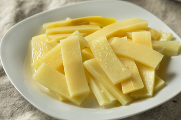 Raw Canned Bamboo Shoots