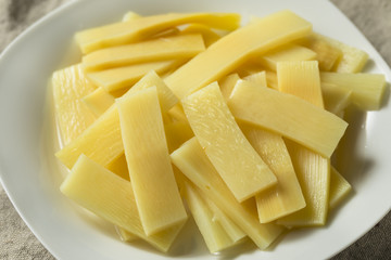 Raw Canned Bamboo Shoots