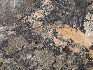 Stone slab, granite, basalt, sandstone, gray and colored as a background