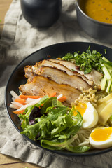 Homemade No Broth Mazemen Ramen