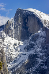 Half Dome from Clouds Rest in Yosemite