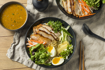 Homemade No Broth Mazemen Ramen
