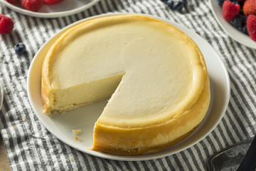 Homemade New York Cheesecake