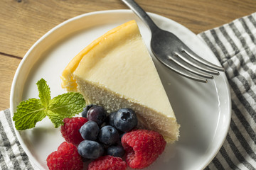 Homemade New York Cheesecake