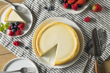 Homemade New York Cheesecake
