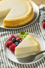 Homemade New York Cheesecake
