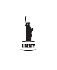 american symbol statue of liberty image - obrazy, fototapety, plakaty