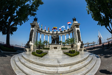 La Rotonda landmark monument in Guayaquil