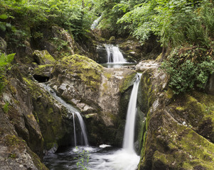 Fototapeta premium Waterfall at Ingleton, Yorkshire, UK