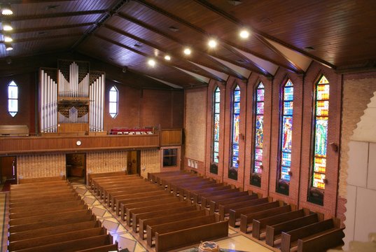 Tulsa Art Deco Christ the King Parish and Church - Interior