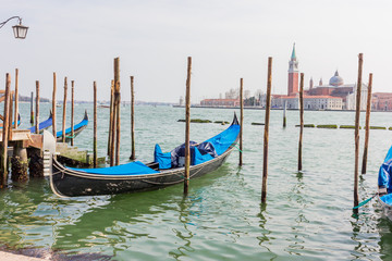 Fototapeta na wymiar Venice gondola view