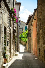 Stone street of San Marino