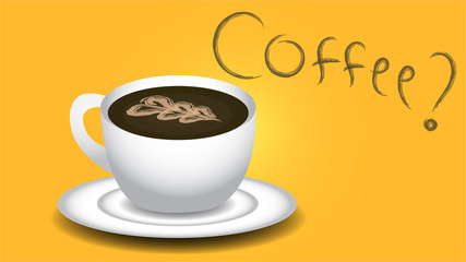 A Cup of Hot Coffee