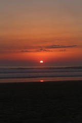Fototapeta na wymiar Sonnenuntergang Atlantik