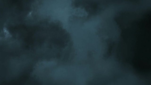Lightening storm in clouds 