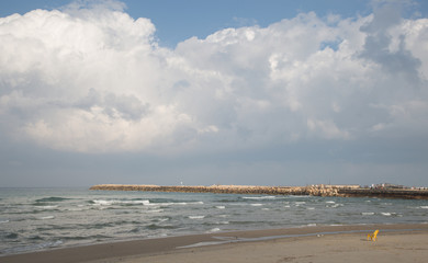 Tel Aviv Beach Israel Coastline