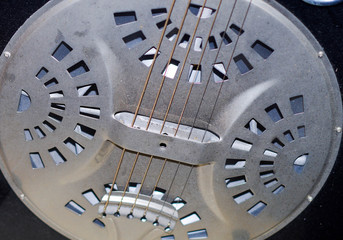Dobro-style resonator guitar cone