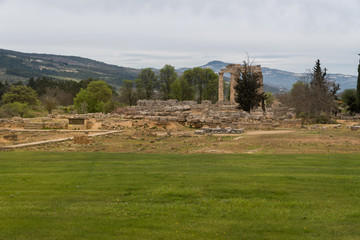 Nemea ancient site in Greece