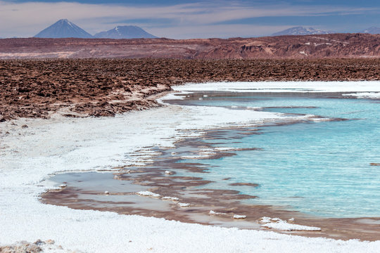 Lagunas Escondidas de Baltinache, Atacama norte do Chile