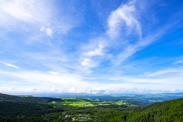 Naklejka premium 瀬の本高原