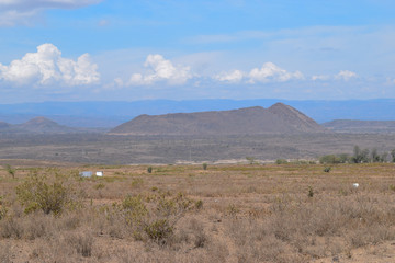 Sleeping warrior Hill in Naivasha, Kenya