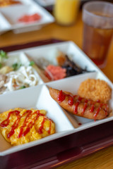朝食バイキング