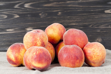 fresh soft peaches