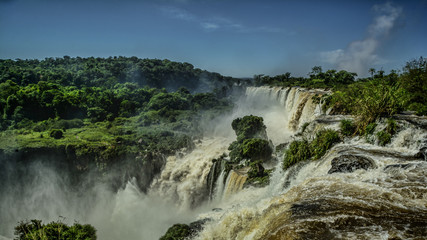 Fototapeta na wymiar Cataratas del Iguazu
