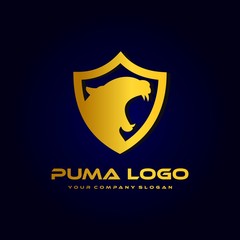 Puma logo template