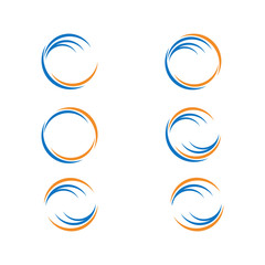 water wave logo design
