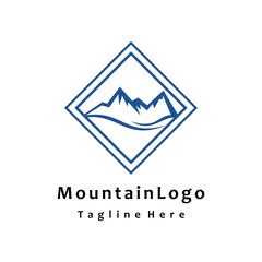mountain logo template