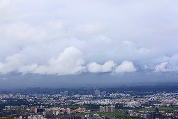 Clouds over Pune during monsoon at Pune, Maharashtra, India