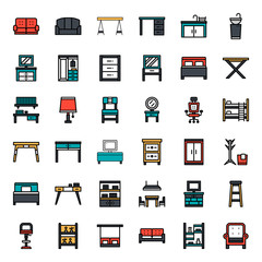 Obraz premium furniture icon