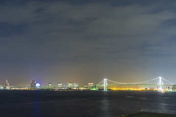 竹芝桟橋から東京ベイエリアの夜景